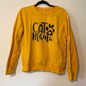 Cat Mama crew neck